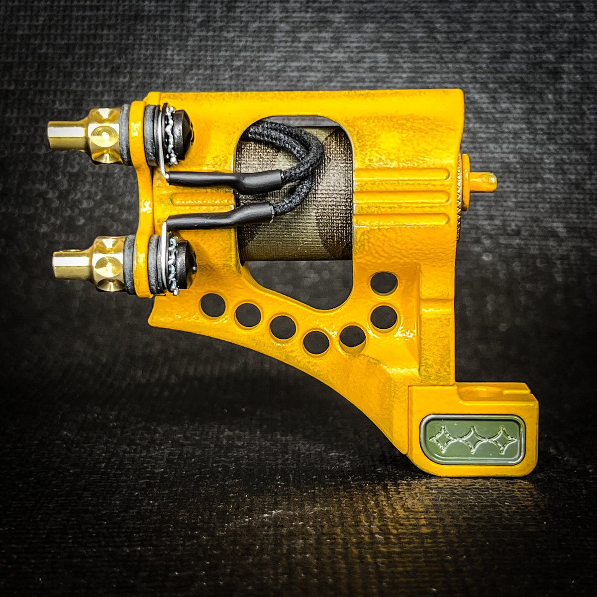 SUDDENLY YELLOW (DISTRESSED) AND OD GREEN